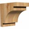 Ekena Millwork Mediterranean Rough Sawn Corbel, Western Red Cedar, 6"W x 8"D x 8"H COR06X08X08MED00RWR - alternate 1